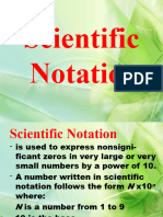 Lesson 13 - Scientific Notation