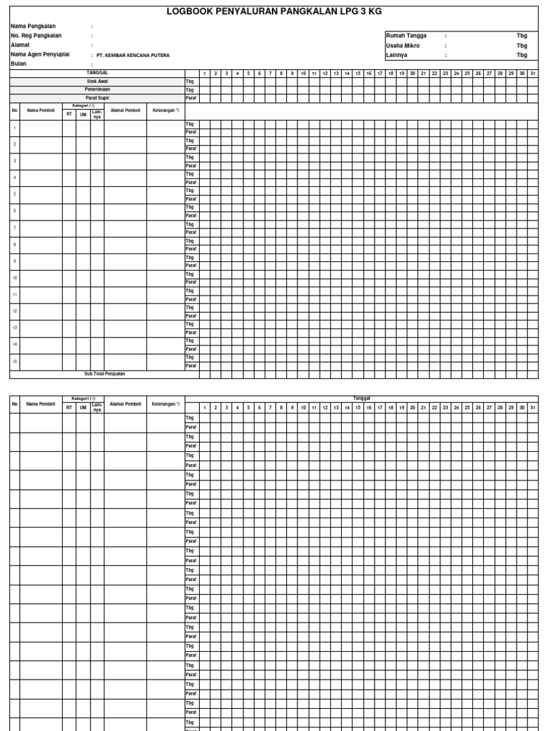Format Logbook KKP 2022 PDF