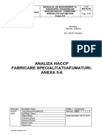 Anexa 5 - 6 ANA-HACCP SPECIALITATI 2014-Cu Analiza