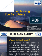 Indoctrination Fuel Tank Safety