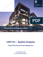 CSIT114 Week 2 Project Management