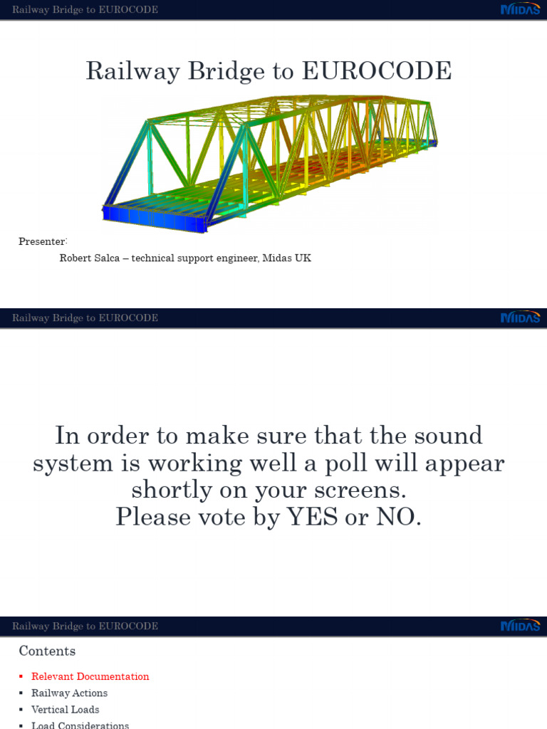 Railway Bridge Design to Eurocode | PDF | Structural Load | Bridge