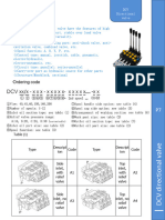 DCV Series VALVES Data Sheet