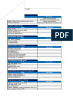 Simple Technical Project Implementation Plan Template 1.1