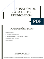 Climatisation Salle de Réunion DGM