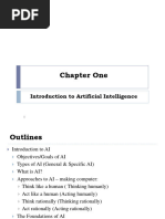 Chapter 1 - Introdution To AI