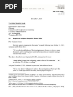 2023.12.06 A. Lowell Letter To Chairman Comer