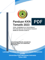 Buku Panduan KKN Tematik 2023