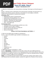 5) Basic ICT SKILL Notes