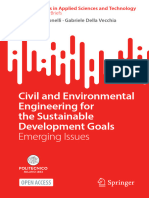 Civil and Environmental Engineering For The Sustainable Development Goals