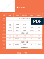 Horarios-4to Secundaria Noble