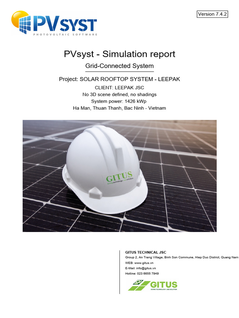 Solar Rooftop System Report 2023 | PDF | Photovoltaics | Solar Panel