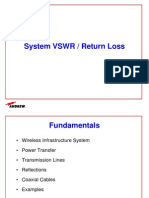 System VSWR / Return Loss