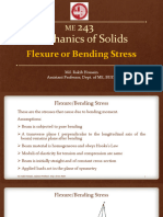 Lecture 10 - ME 243 - Flexure or Bending Stress