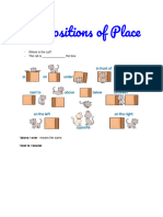 Prepositions of Place