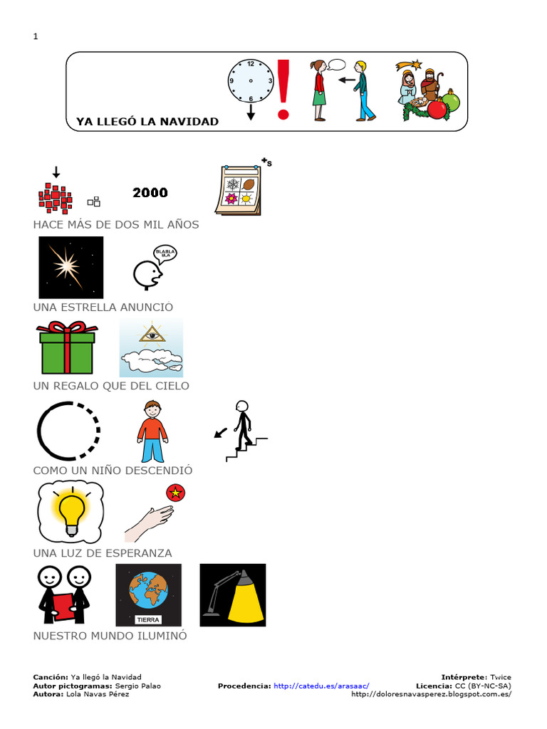 Ya Llegó La Navidad Pdf Navidad