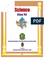 RBSE Rajasthan Board Books Class 7 Science English Medium