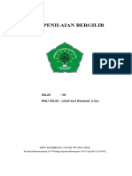 Format Isian Buku Penilaian Bergilir