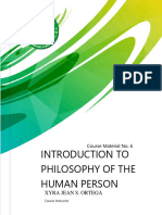 PNC Introduction To Philosophy of The Human Person 6 - Intersubjectivity