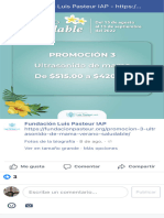Fundación Luis Pasteur IAP Httpsfundacionpasteur - Orgpromocion 3 Ultrasonido de Mama Verano Saludable Facebook