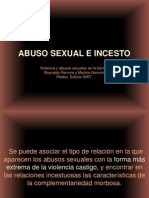 Presentacion para Clase Abuso Sexual e Incesto Pia III 2011-2012 A