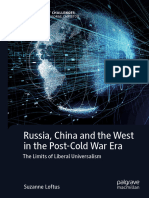 Russia China and The West in The Post Cold War Era The Limits of Liberal Universalism 3031200888 9783031200885 Compress