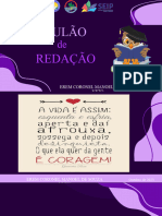 Slide Aulão Redação