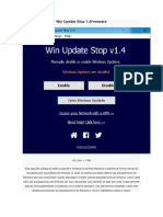 Win Update Stop 1.4freeware