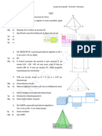 Test 8A Geometrie Inceputuri