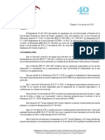Ord. CS 006-2023 Modifica Art. 31 Del Reglamento de Carrera Docente UNTDF