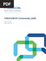 Fibocom at Commands Sar v1.0.0