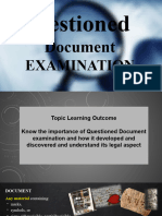 Forensic 4 - Questioned Document