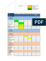 Gantt Chart Rov