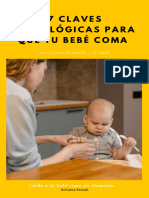 7 Claves Psicológicas para Que Tu Bebé Coma