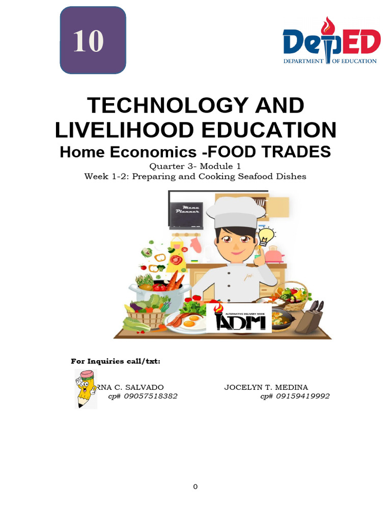 Module 1 Pdf Grilling Seafood