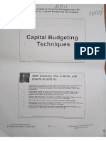 Capital Budgeting Technique