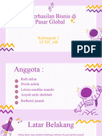 3 - Keberhasilan Bisnis Di Pasar Global - Tips Dan Tantangan Untuk Perusahaan