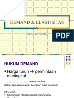 Demand Dan Elastisitas