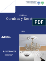 Catálogo Cornisas y Rosetones - AyM - Precios (SETIEMBRE 2023)