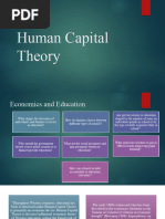 Human Capital Theory | PDF | Human Capital | Capital (Economics)