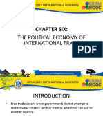 Topic 6 - Political Economy