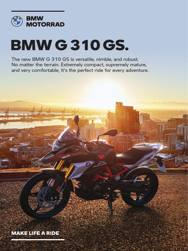 BMW 310 GS Spec Sheets | PDF