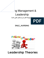 Management Snle - Nursing