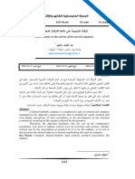 الرقابة المزدوجة على نشاط الشركات المختلطة