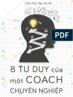 8 TƯ DUY CỦA MỘT COACH CHUYÊN NGHIỆP