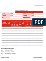 MS-HS-FRM-0026 Equipment Grounding Log Form