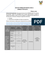 TEPOJACO ACTIVIDAD DE FORMACIOìN BAìSICA CUARTO SEMESTRE PRIMER CORTE