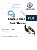 Consol and Fast Ethernet