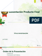 Diapositivas para Sustentación Trabajo de Grado