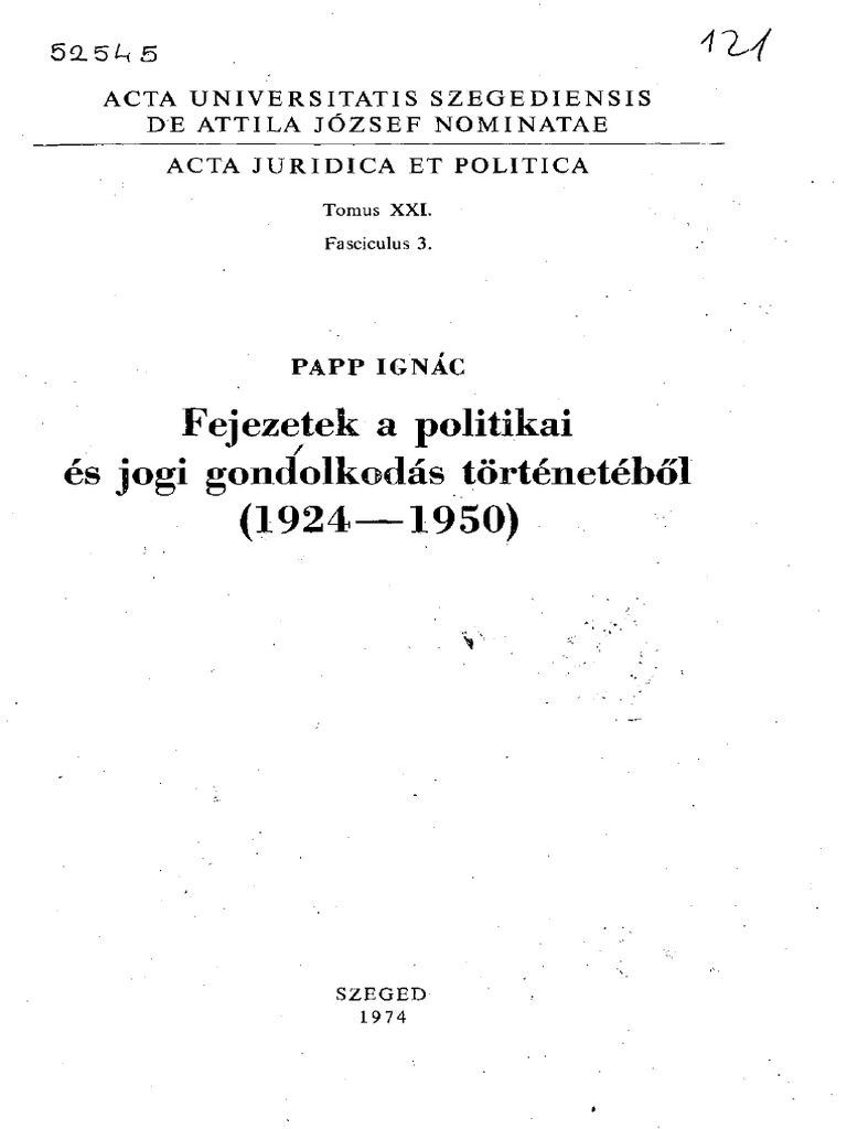 Papp Ignác | PDF